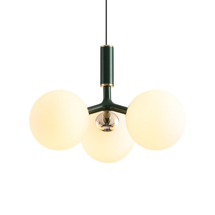 Luksusowa szklana lampa wisząca w stylu nordyckim