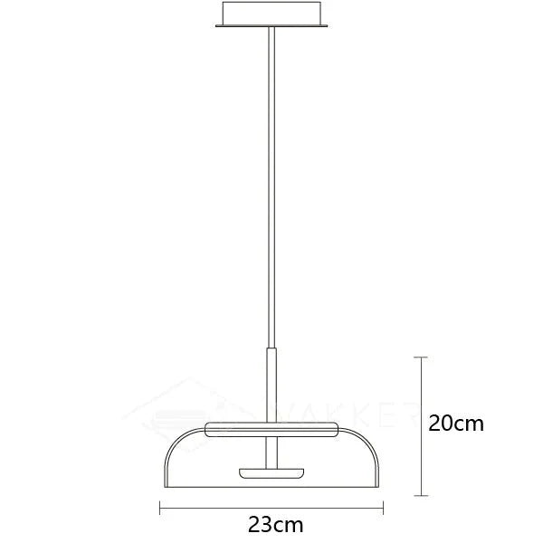 Lampa wisząca Solara