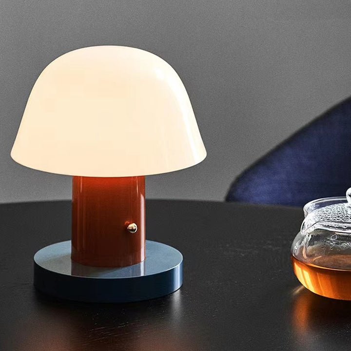 Lampa stołowa grzyb