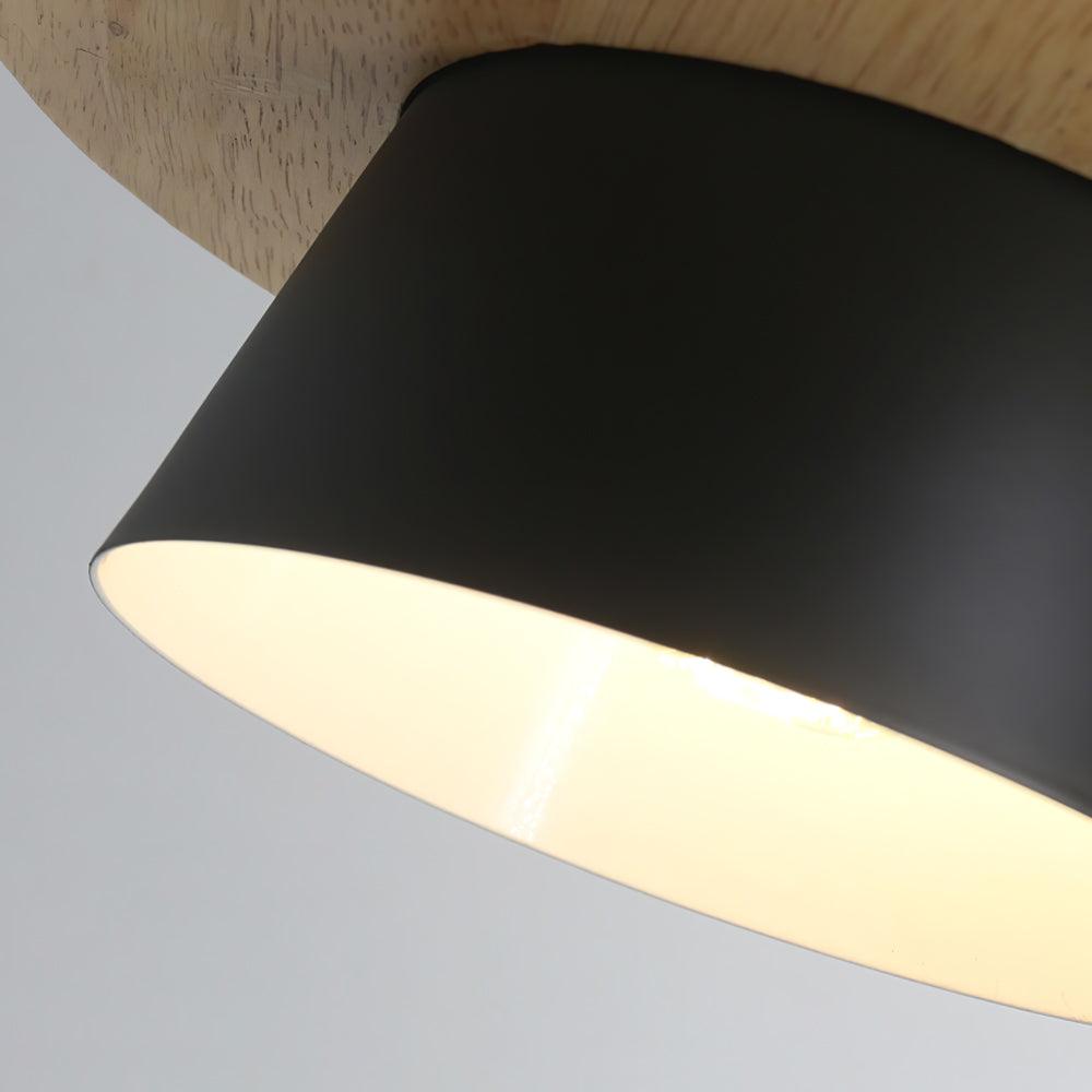 Lampa Wisząca Stenowa Drewniana