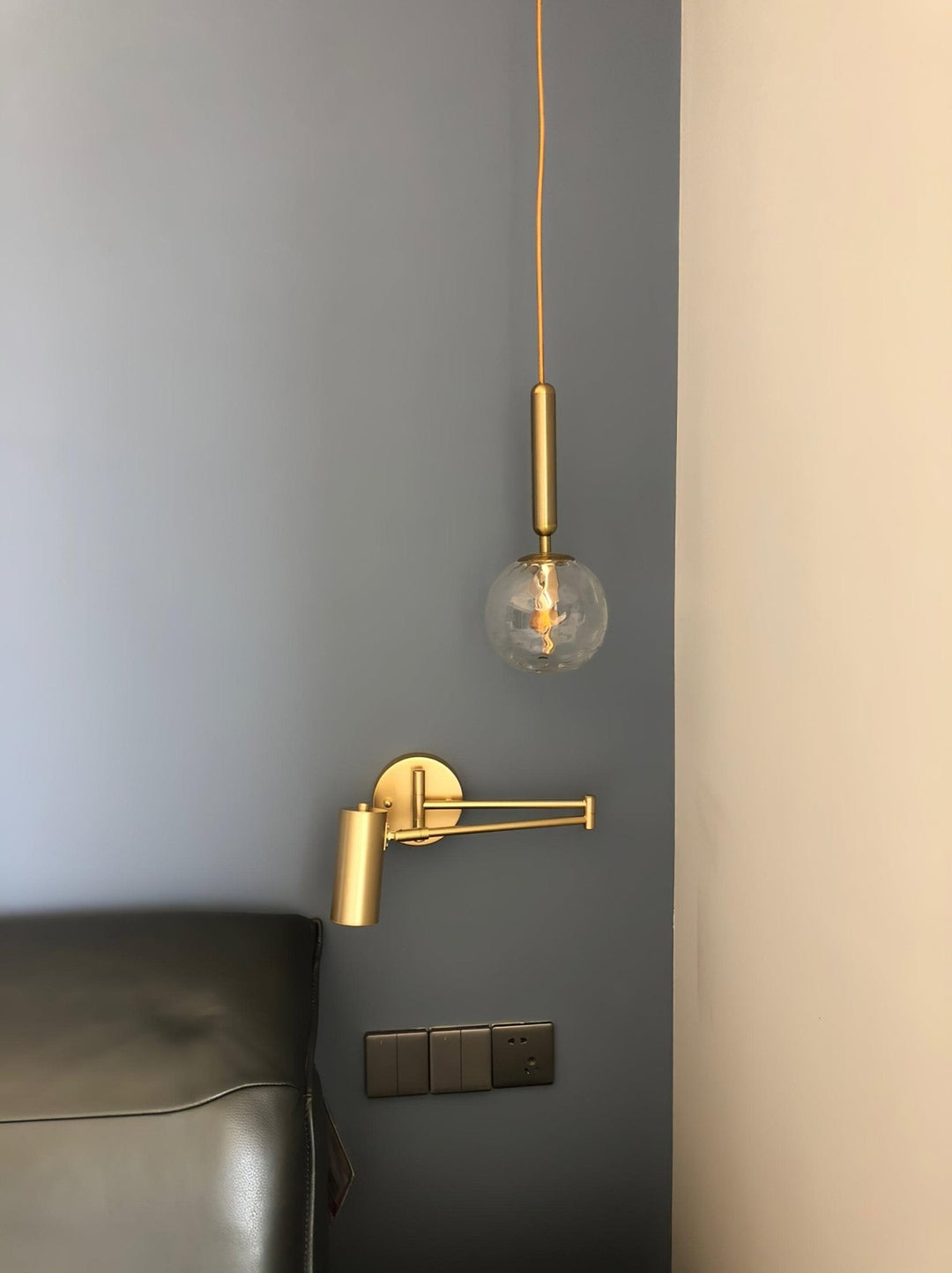 Lampa ścienna Zwenkarm