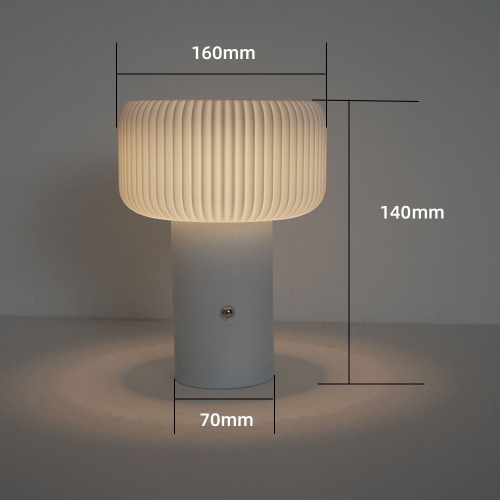 Lampka nocna grzyb stołowa