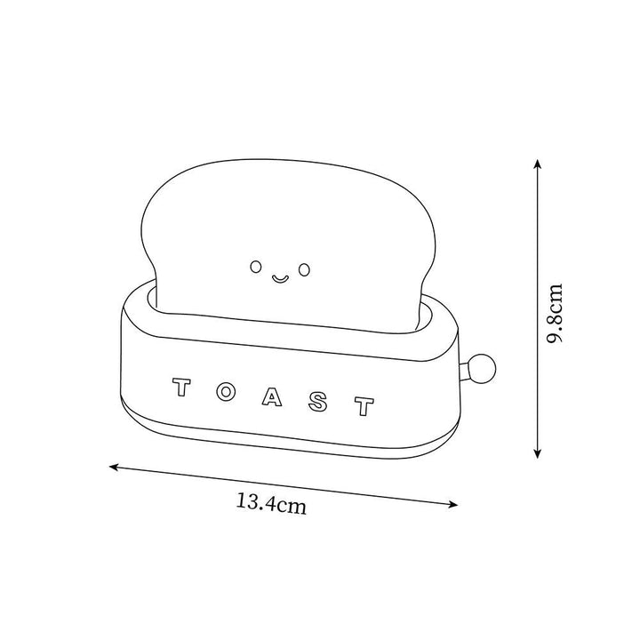 Lampa stołowa Toaster Design (wbudowana bateria)