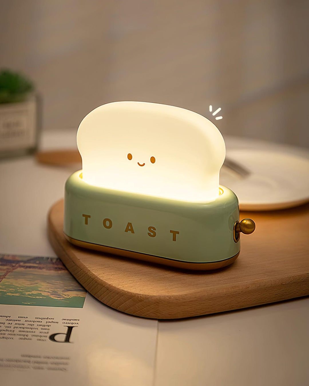 Lampa stołowa Toaster Design (wbudowana bateria)