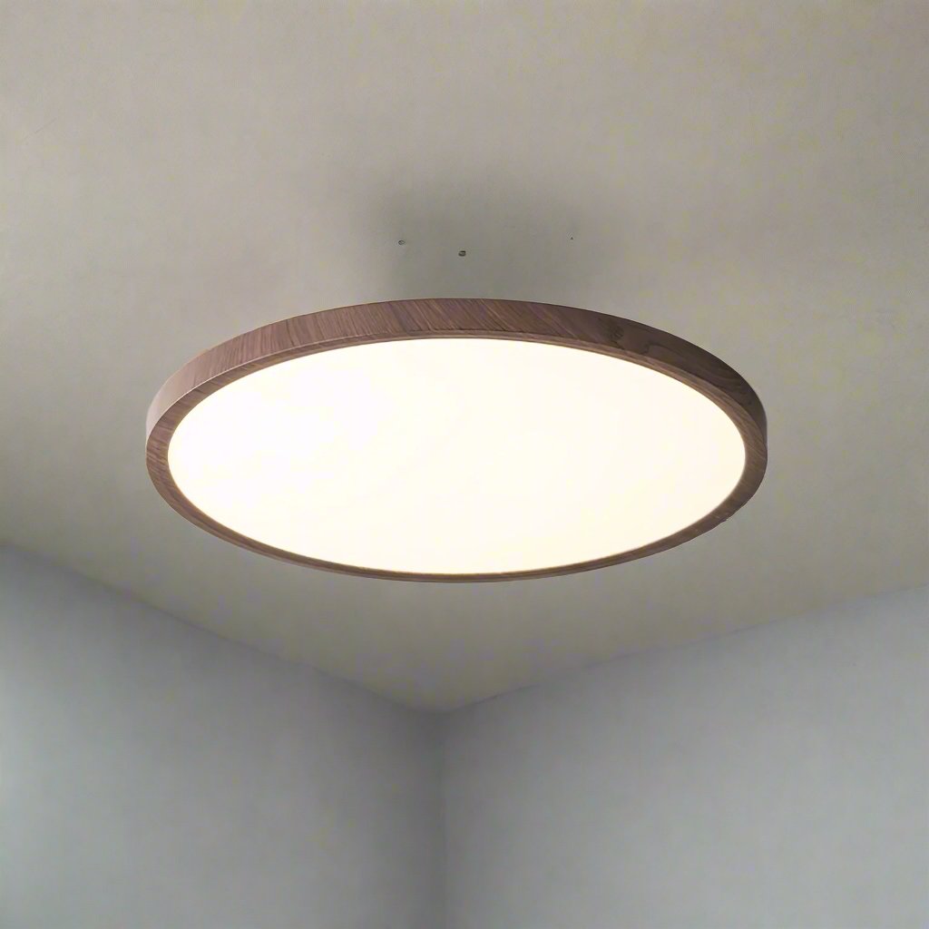 Ultradługa okrągła lampa sufitowa