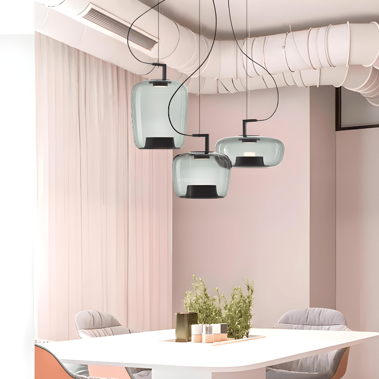 Nowoczesna lampa wisząca do stołu kuchennego