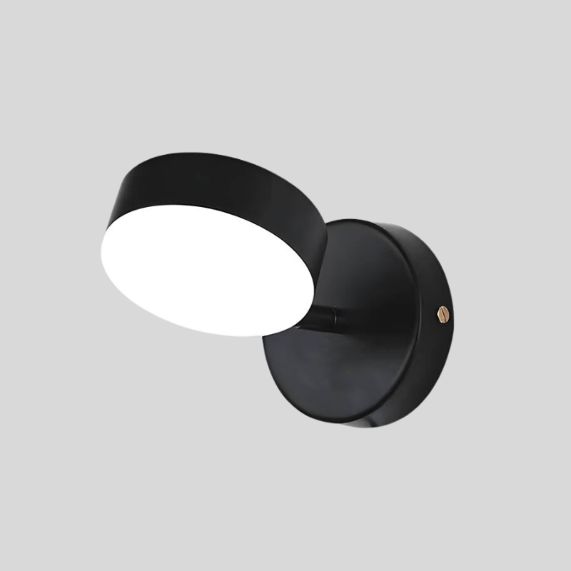 Skandynawskie mosiężne lampy LED na ścianę