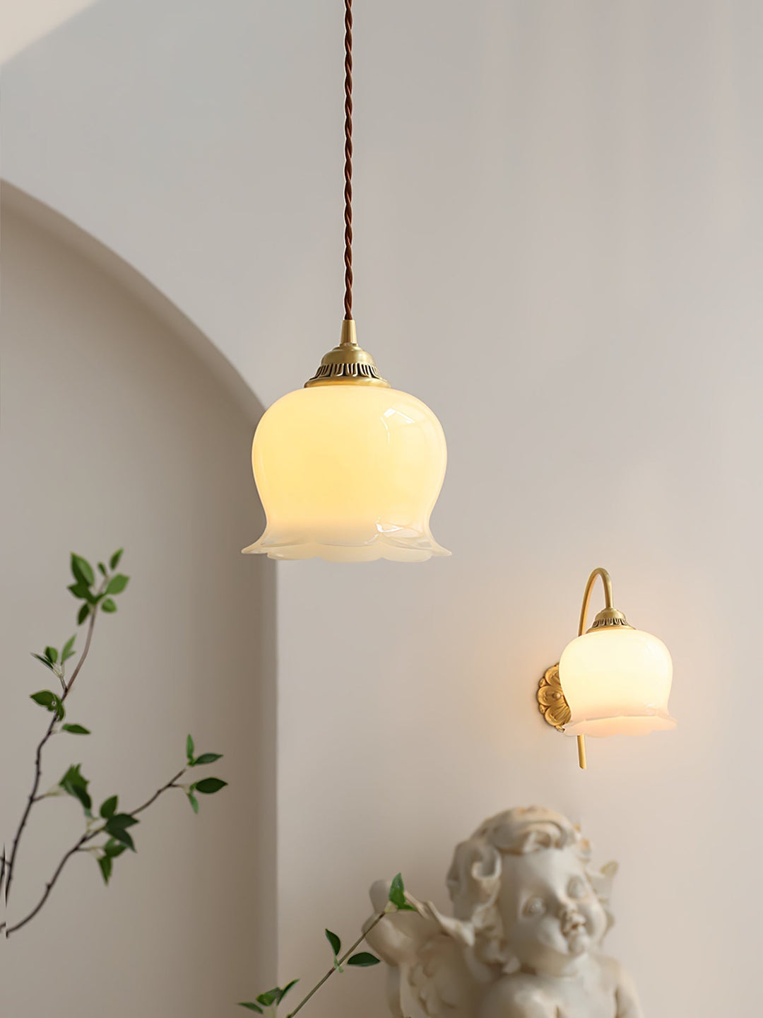 Lampa Wisząca Kwiatowa Dolina