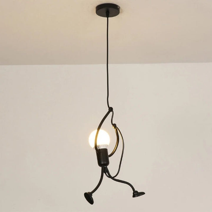 FunkyLight | Retro lampa ścienna Iron Man