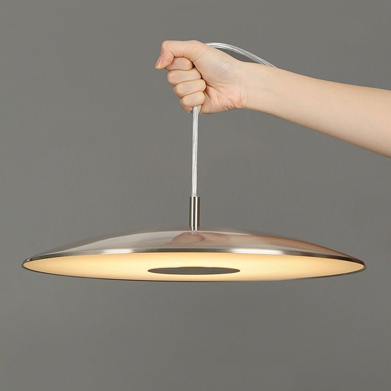 Żelazne niklowe lampy LED wiszące