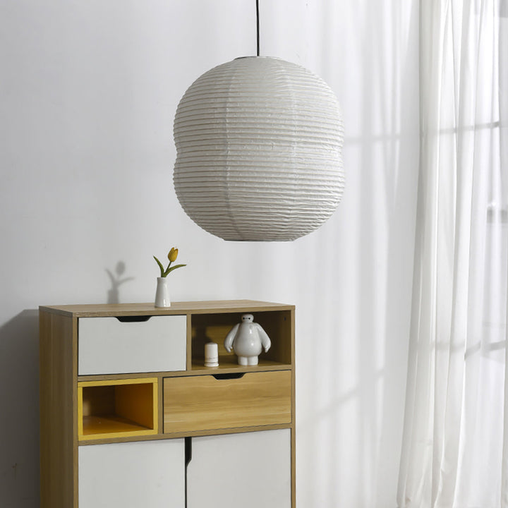 Mini Lampa Wisząca z Papieru Washi