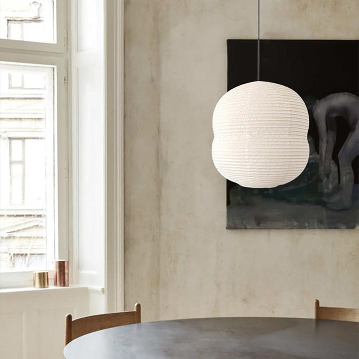 Mini Lampa Wisząca z Papieru Washi