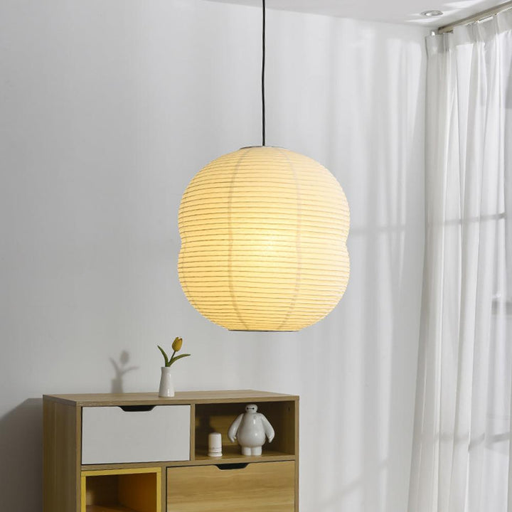 Mini Lampa Wisząca z Papieru Washi