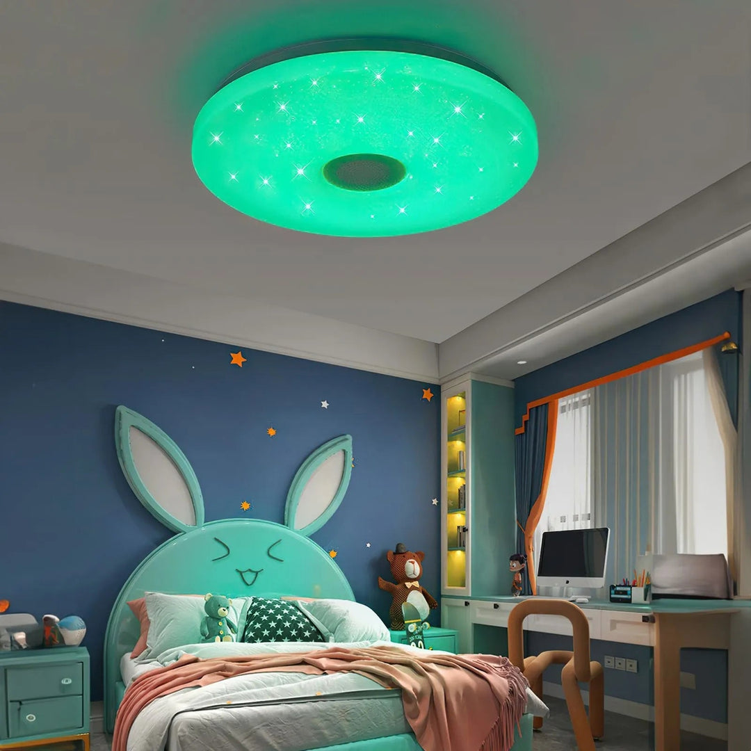 Nowoczesna inteligentna lampa sufitowa RGB