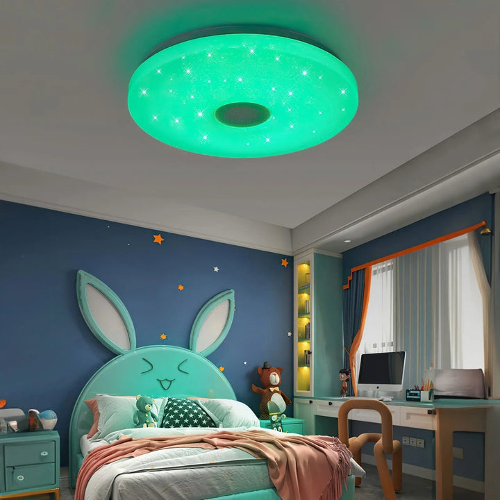 Nowoczesna inteligentna lampa sufitowa RGB