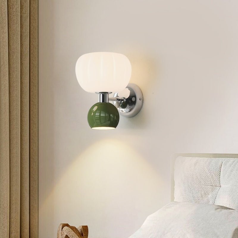 Nowoczesne lampy ścienne LED w kolorze kremowym