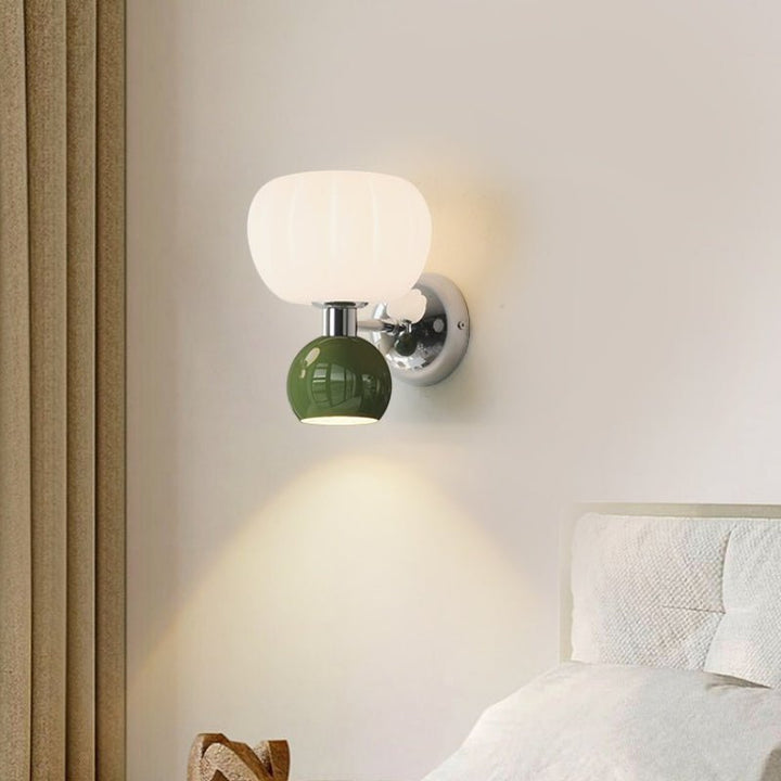 Nowoczesne lampy ścienne LED w kolorze kremowym
