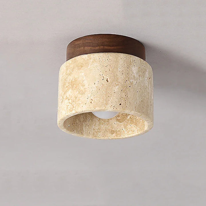 Japońska Kreatywna Lampa sufitowa w stylu kremowym