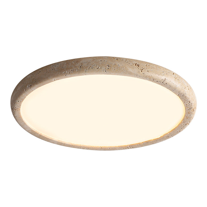 Lampa sufitowa LED z kamienia naturalnego