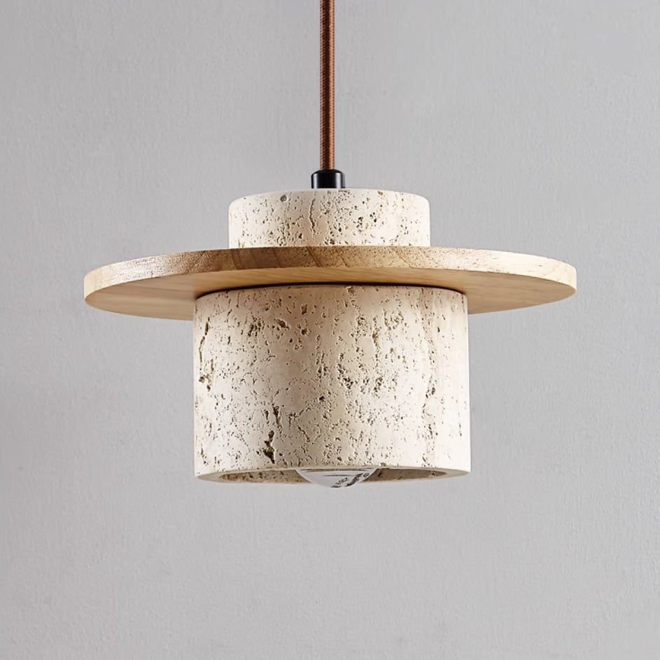 Lampa Wisząca Travertyn