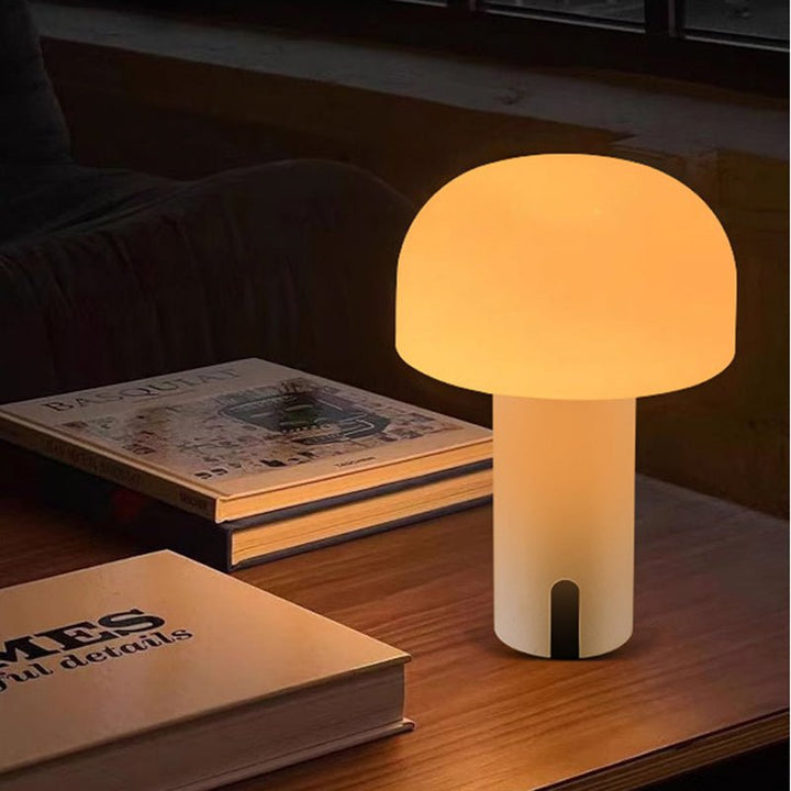 Lampa stołowa w stylu europejskim z grzybkiem