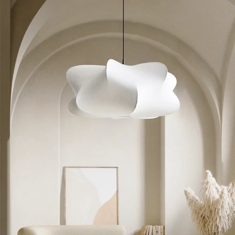 Lampa wisząca Wabi Sabi z jedwabiu Japonia