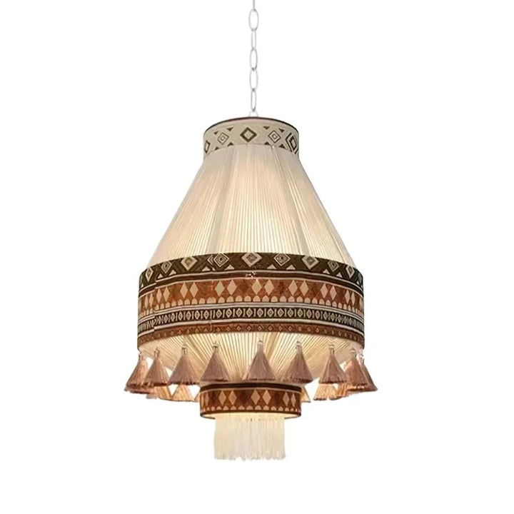 Bohemian Lampa Wisząca z Frędzlami