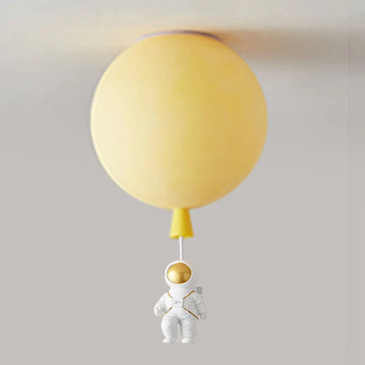 Nowoczesna Lampa Sufitowa LED Księżyc/Astronauta Fateh