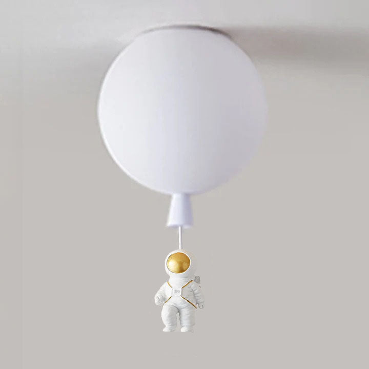 Nowoczesna Lampa Sufitowa LED Księżyc/Astronauta Fateh