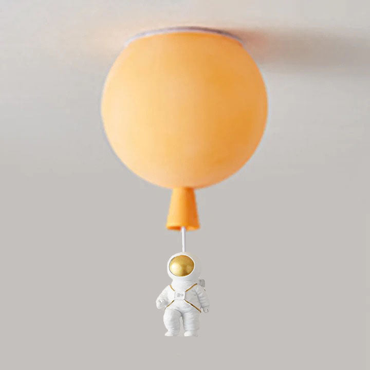 Nowoczesna Lampa Sufitowa LED Księżyc/Astronauta Fateh