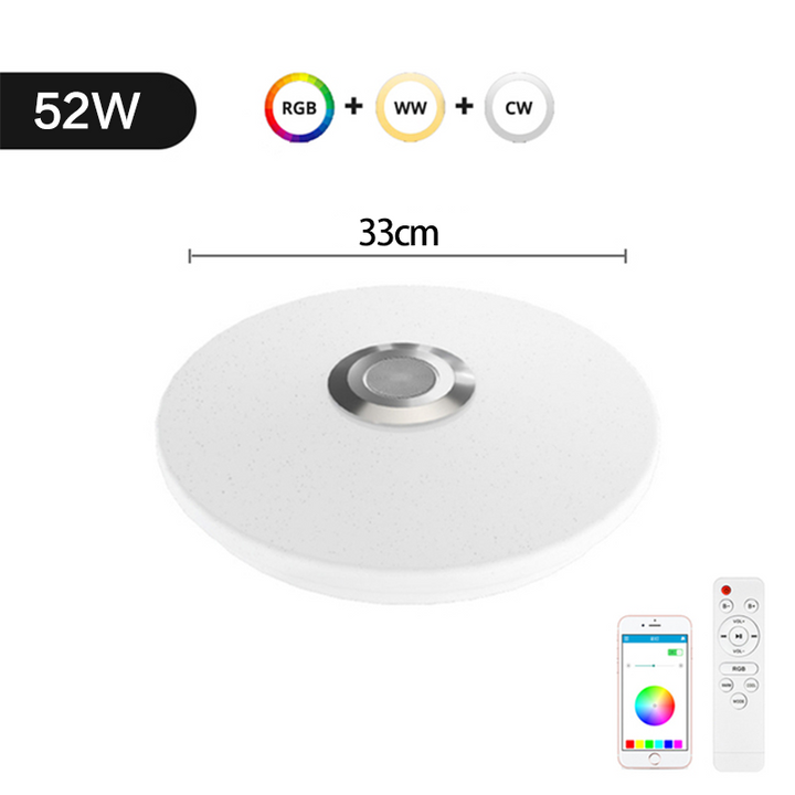 Nowoczesna inteligentna lampa sufitowa RGB