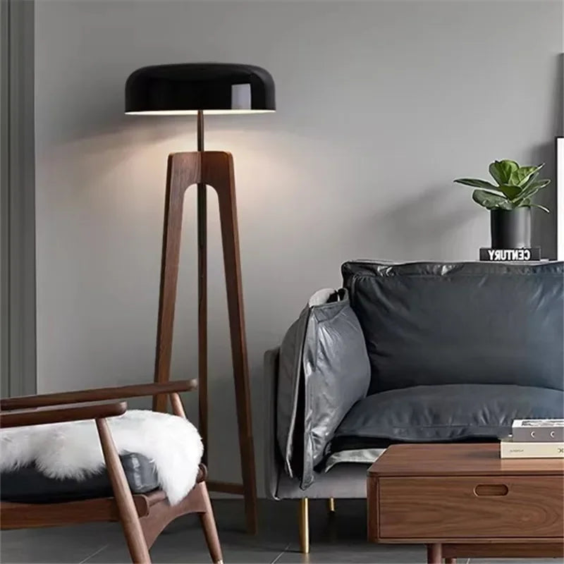 Lampa podłogowa w stylu nordyckim