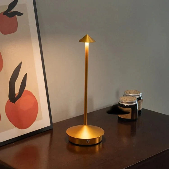 Minimalistyczna Lampa Stołowa LED Bezprzewodowa