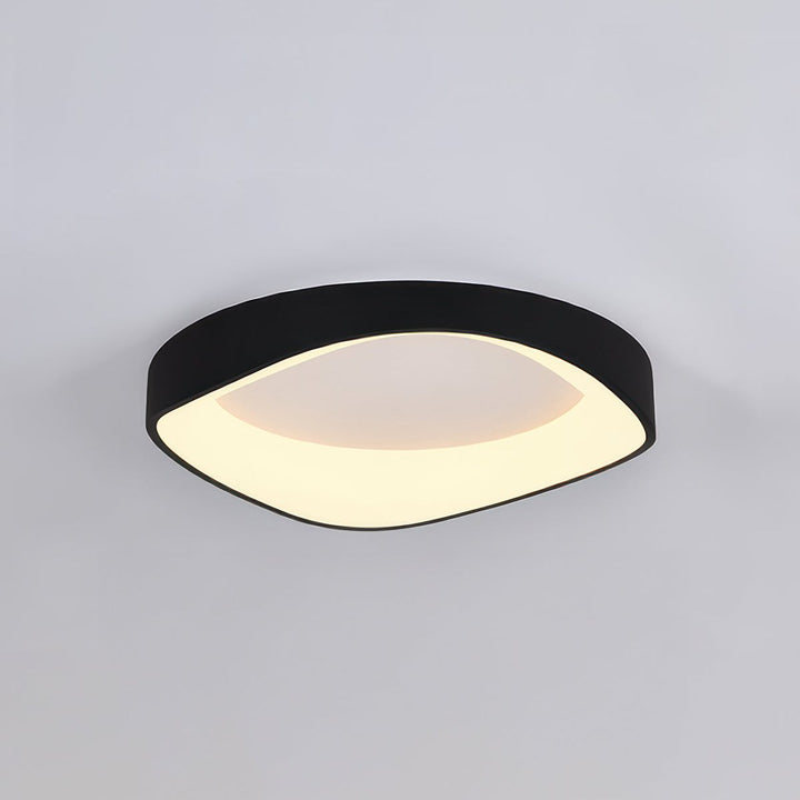 Skandynawska Artystyczna Lampa sufitowa z Drewnianym Wzorem