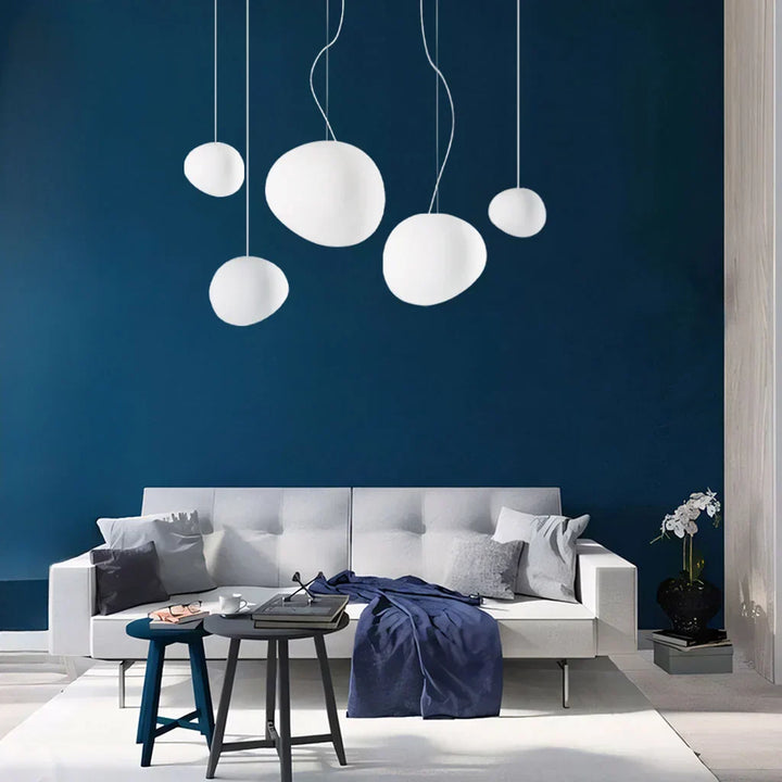Biała Kiezel Hanglamp