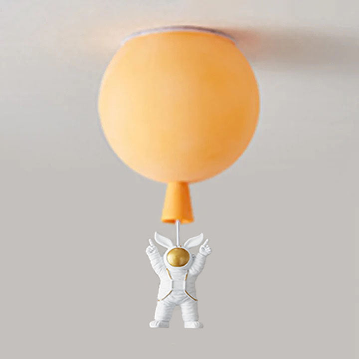 Nowoczesna Lampa Sufitowa LED Księżyc/Astronauta Fateh
