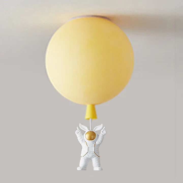 Nowoczesna Lampa Sufitowa LED Księżyc/Astronauta Fateh