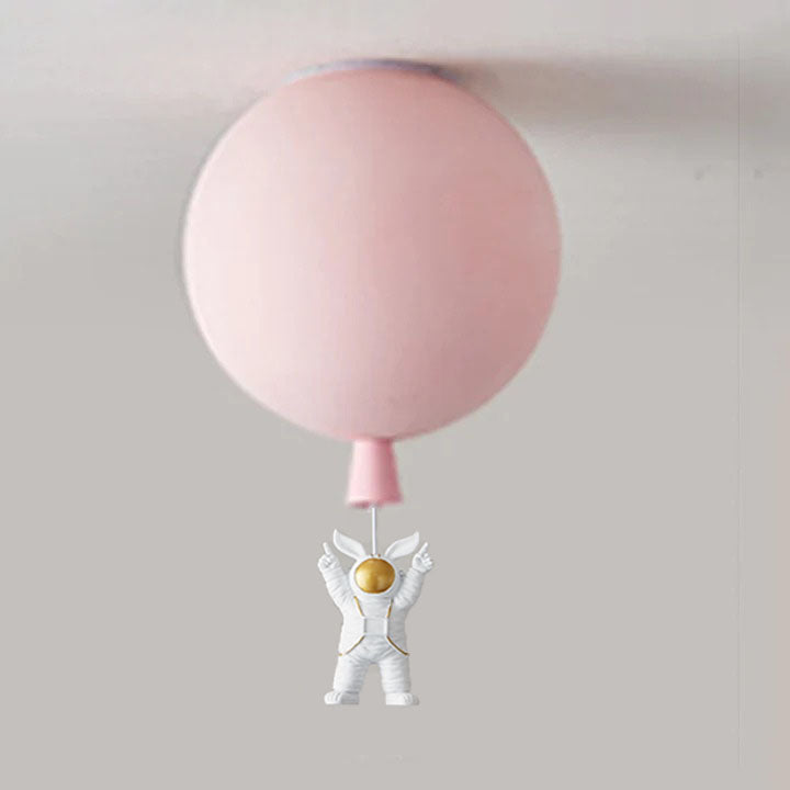 Nowoczesna Lampa Sufitowa LED Księżyc/Astronauta Fateh