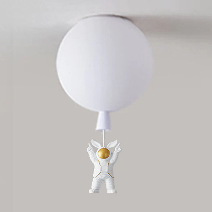 Nowoczesna Lampa Sufitowa LED Księżyc/Astronauta Fateh