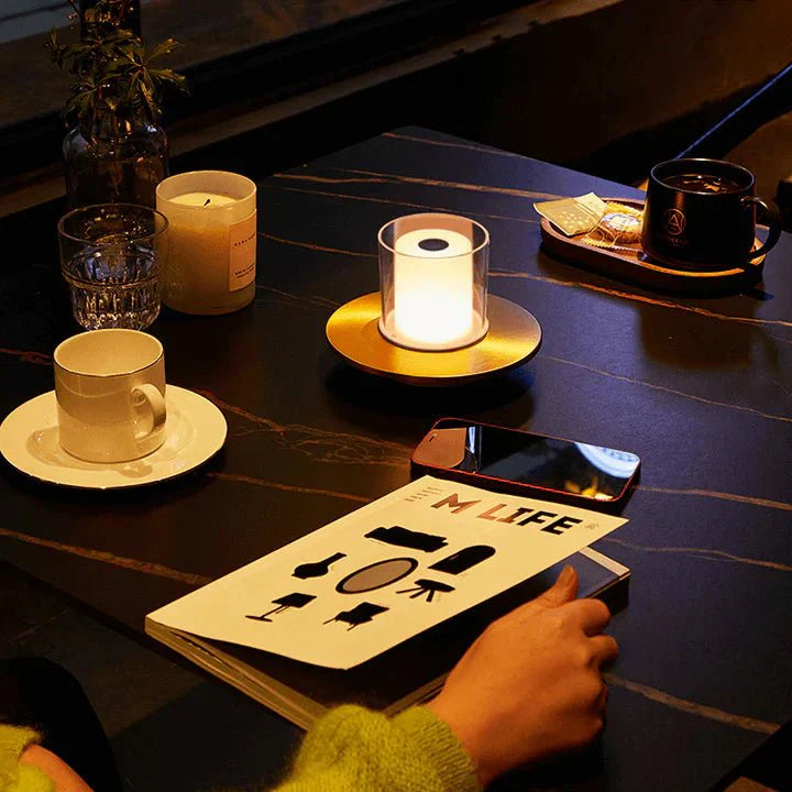 Nowoczesna lampa świecowa LED Indukcyjna