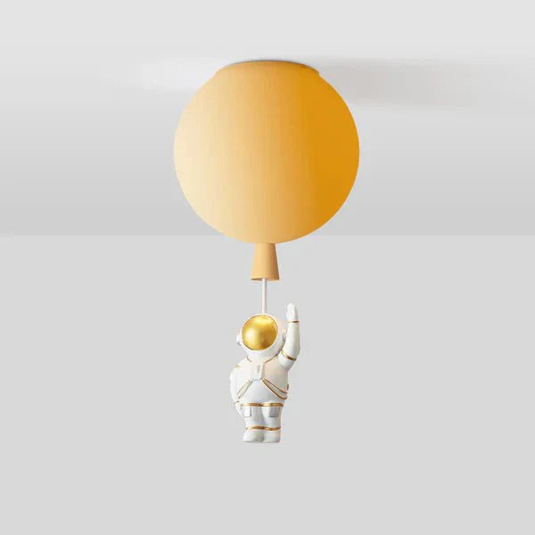 Nowoczesna Lampa Sufitowa LED Księżyc/Astronauta Fateh