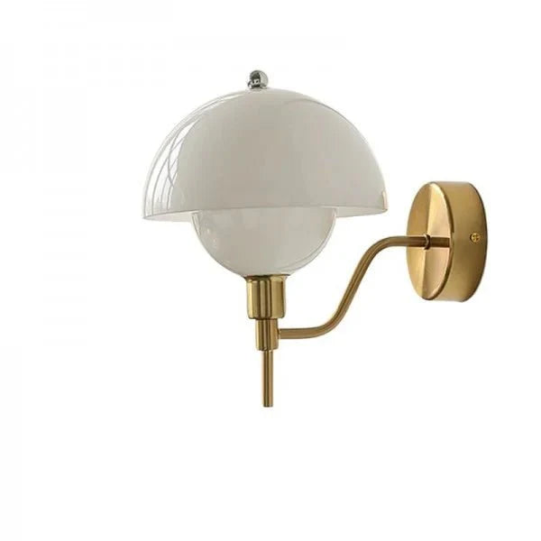 Lampa Ścienna Grzyb Kremowa