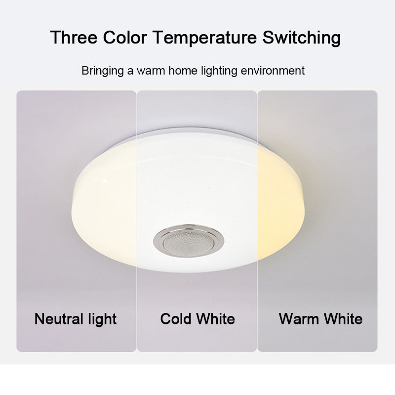 Nowoczesna inteligentna lampa sufitowa RGB