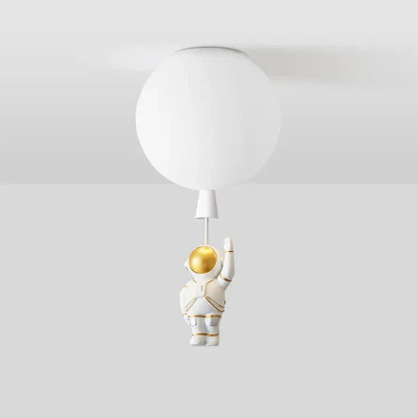 Nowoczesna Lampa Sufitowa LED Księżyc/Astronauta Fateh