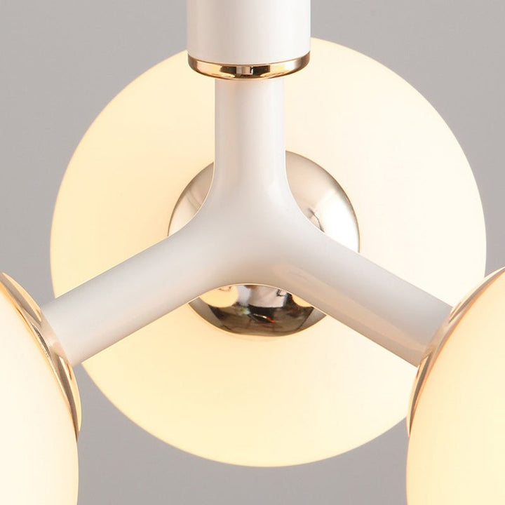Luksusowa szklana lampa wisząca w stylu nordyckim