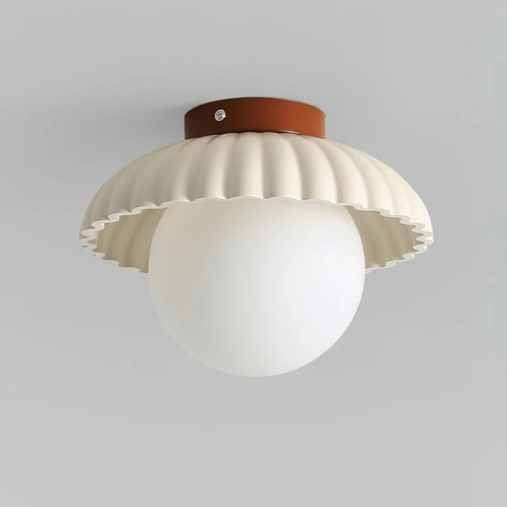 Żelazna lampa sufitowa do przedpokoju