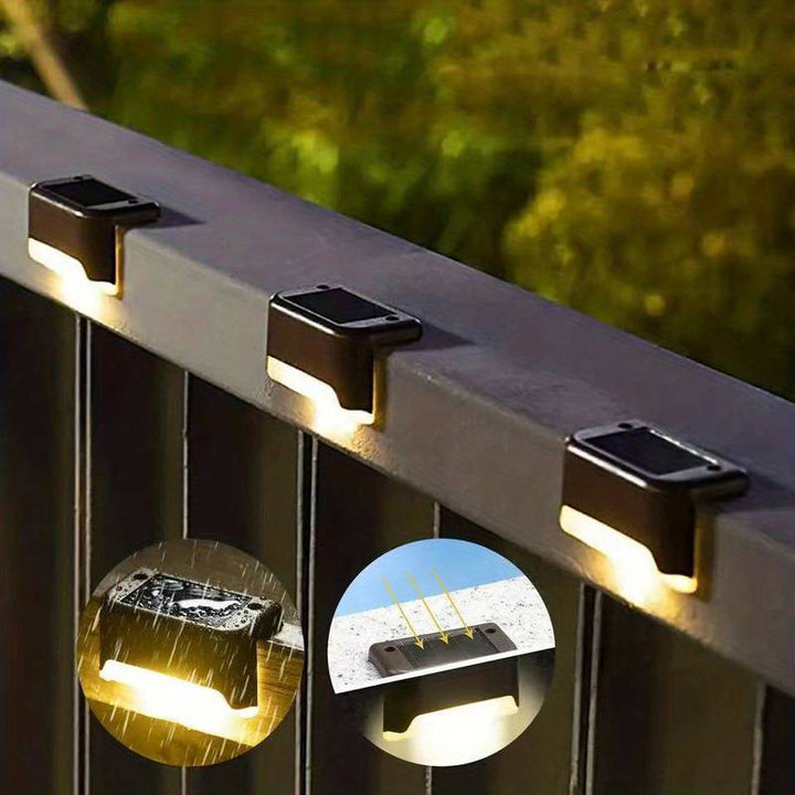Bezprzewodowe lampy LED na ścianę zasilane energią słoneczną - Stwórz idealną atmosferę w swoim ogrodzie!