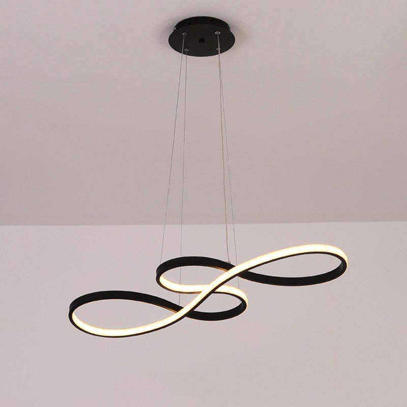 Muzyczne nuty Projekt LED Lampa wisząca