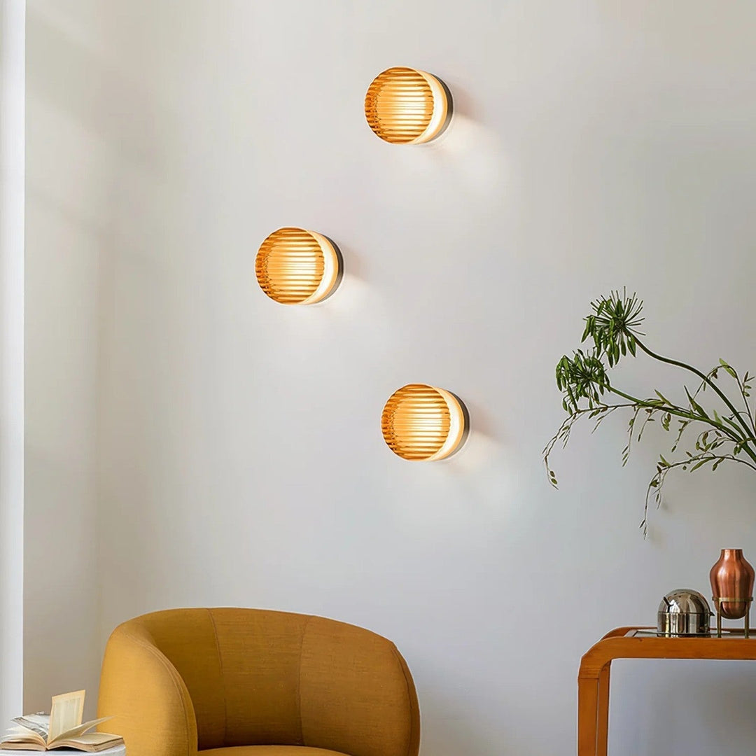 Nowoczesna lampa ścienna LED do wnętrz i na zewnątrz