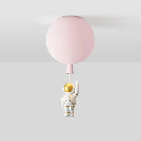 Nowoczesna Lampa Sufitowa LED Księżyc/Astronauta Fateh